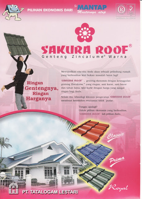 Sakura Roof cari Genteng Metal